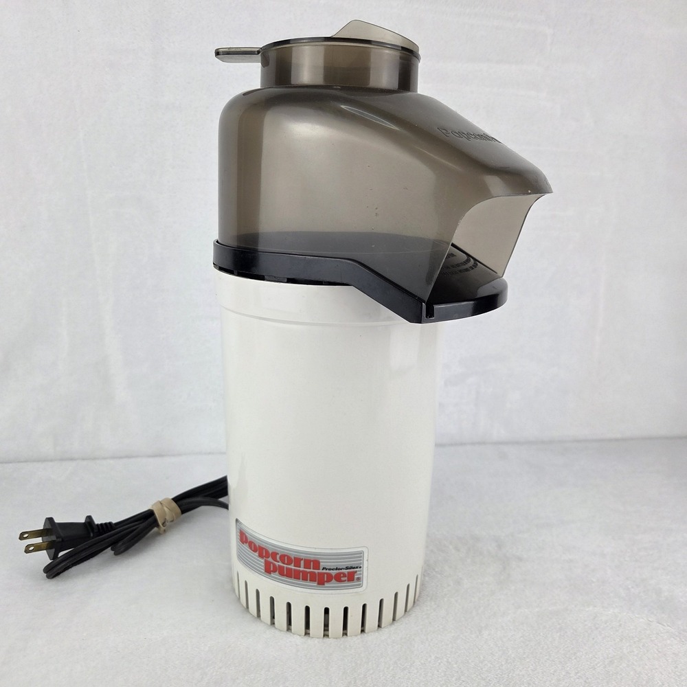 Vintage Proctor Silex Popcorn Pumper PP01 Hot Air Popcorn Maker 1250W USA